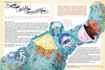 Insubmersible almanach de l'océan, écrit, illustré et annoté par les sorcières