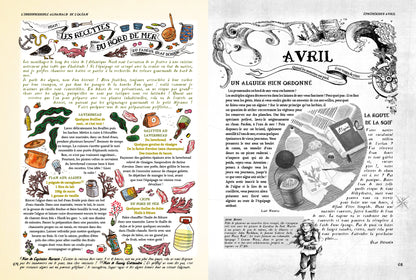 Insubmersible almanach de l'océan, écrit, illustré et annoté par les sorcières